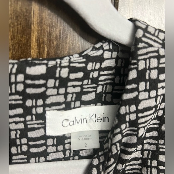 Calvin Klein Black & White Business Dress - Picture 6 of 9